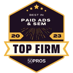 50Pros Top Firm Paid Ads & SEM